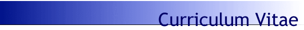 Curriculum Vitae